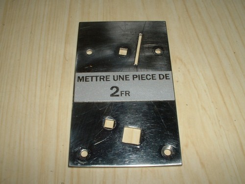 Face avant plaque - avant,